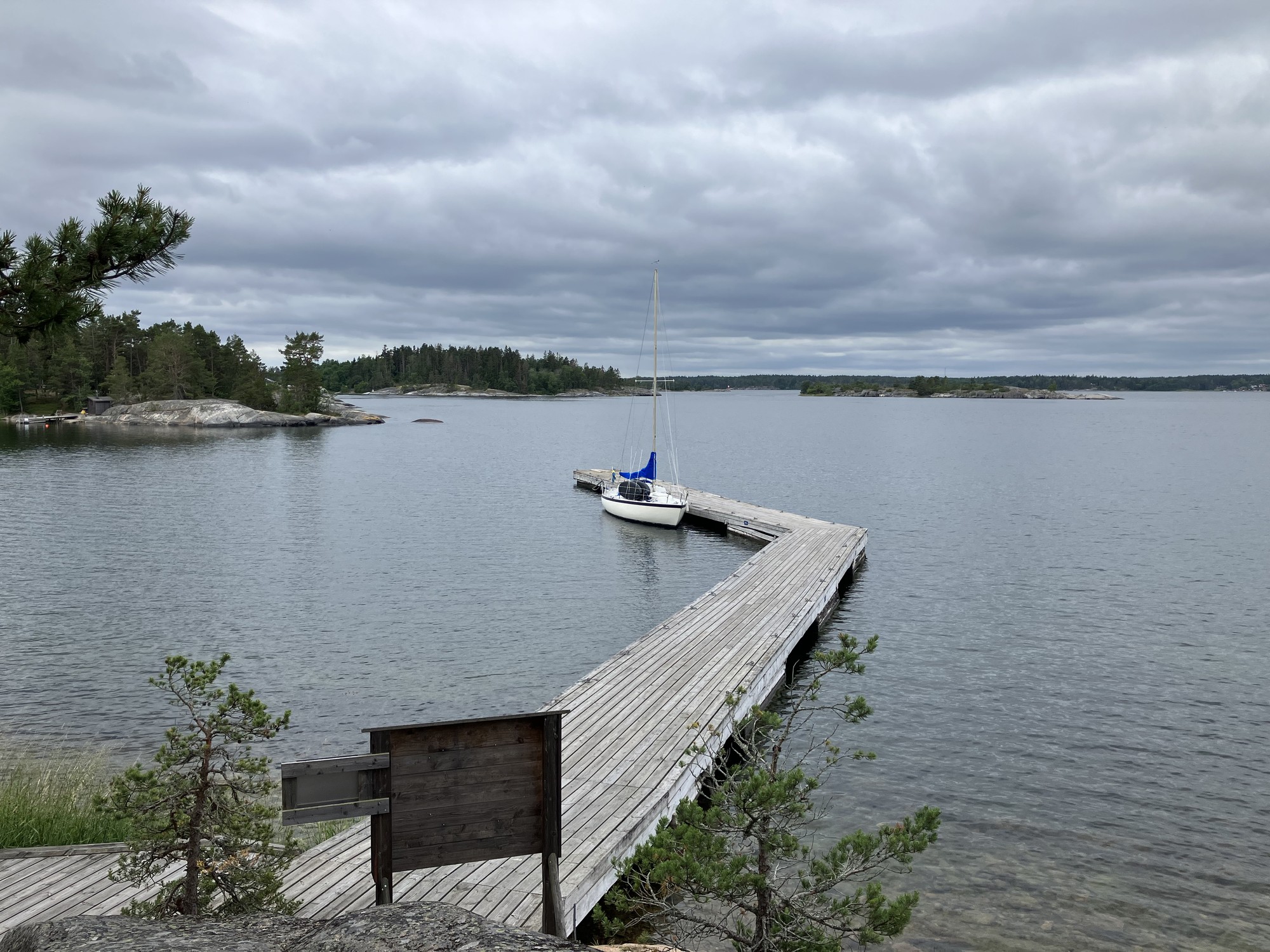 Ahlmansviken Gästhamn bei Norrtälje